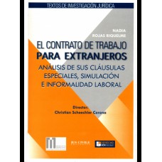 EL CONTRATO DE TRABAJO PARA EXTRANJEROS